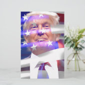 Papeterie drapeau américain donald trump (Debout devant)