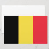 Papeterie Drapeau belge (Devant / Derrière)