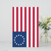 Papeterie Drapeau Betsy Ross (Debout devant)