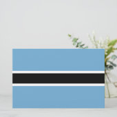 Papeterie Drapeau botswanais (Botswana) (Debout devant)
