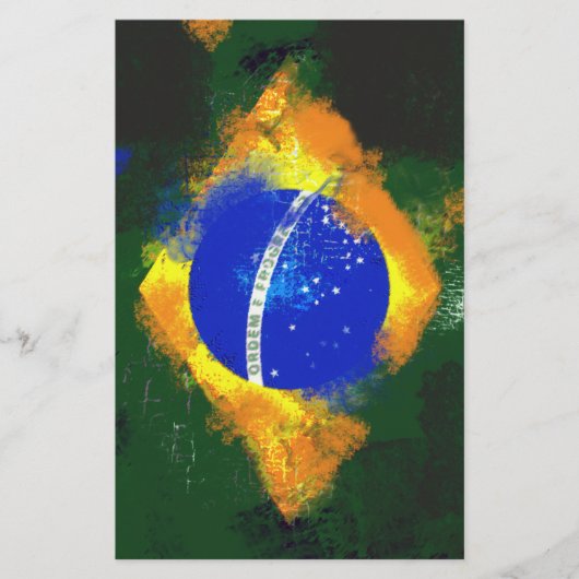Papeterie Drapeau brésilien BR Brasil (Devant)