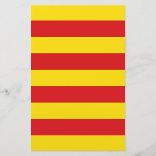 Papeterie Drapeau catalan (Catalogne) (Devant)