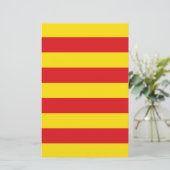 Papeterie Drapeau catalan (Catalogne) (Debout devant)