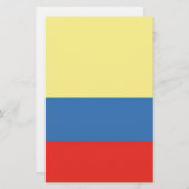 Papeterie Drapeau Colombie (Devant / Derrière)