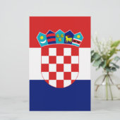 Papeterie Drapeau croate - Trobojnica (Debout devant)