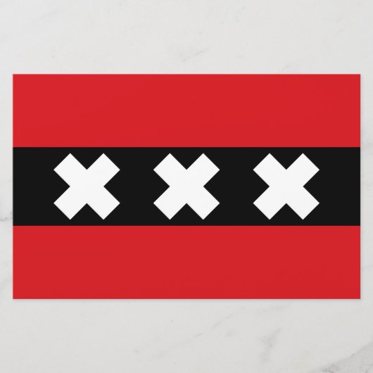 Papeterie Drapeau d'Amsterdam (Devant)