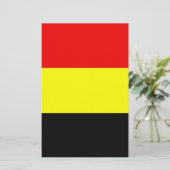 Papeterie Drapeau de Belgique (Debout devant)