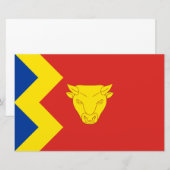 Papeterie Drapeau de Birmingham (Devant / Derrière)