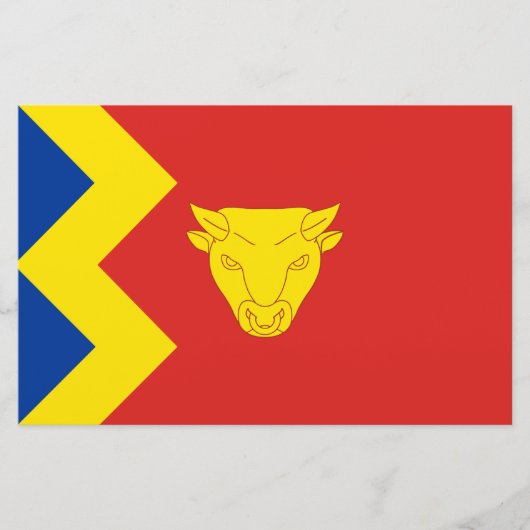 Papeterie Drapeau de Birmingham (Devant)