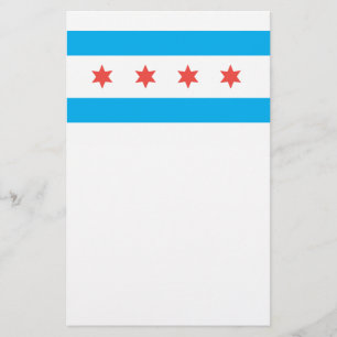 Papeterie Drapeau de Chicago