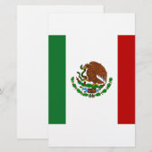 Papeterie Drapeau de Cinco de Mayo au Mexique (Devant / Derrière)