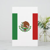 Papeterie Drapeau de Cinco de Mayo au Mexique (Debout devant)