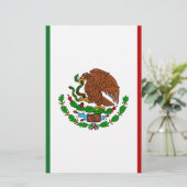 Papeterie Drapeau de Cinco de Mayo au Mexique (Debout devant)