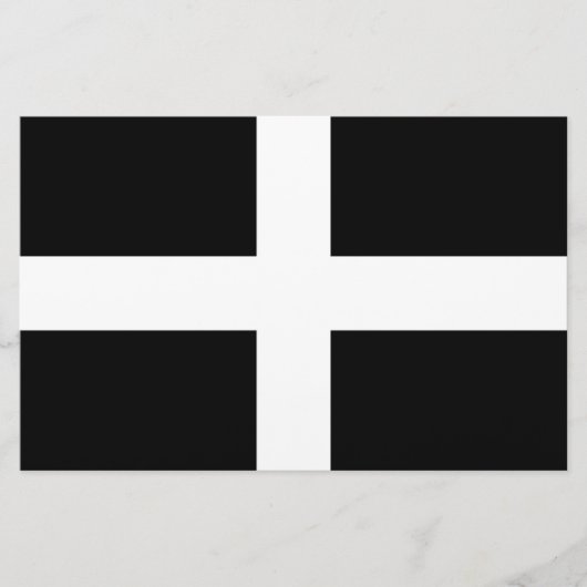 Papeterie Drapeau de Cornouailles (Cornwall) (Comté d'Anglet (Devant)