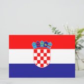 Papeterie Drapeau de Croatie (Debout devant)