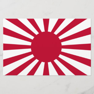Papeterie Drapeau de guerre impérial du Japon