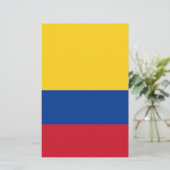 Papeterie Drapeau de la Colombie (Debout devant)