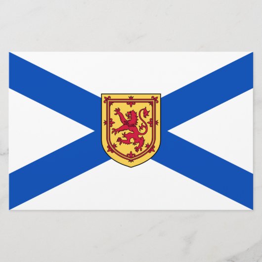 Papeterie Drapeau de la Nouvelle-Écosse (Province canadienne (Devant)