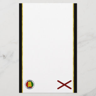 Papeterie Drapeau de l'Alabama