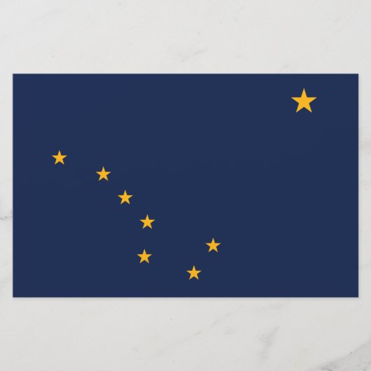 Papeterie Drapeau de l'Alaska (Devant)