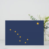 Papeterie Drapeau de l'Alaska (Debout devant)