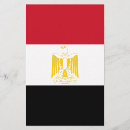 Papeterie Drapeau de l'Égypte (Devant)