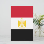 Papeterie Drapeau de l'Égypte (Debout devant)