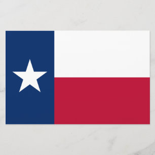 Papeterie Drapeau de l'État du Texas (Texas)