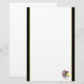 Papeterie Drapeau de l'Illinois (Devant / Derrière)