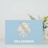 Papeterie Drapeau de l'Oklahoma (Debout devant)