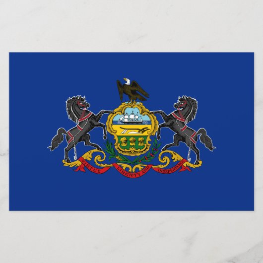 Papeterie Drapeau de Pennsylvanie (Devant)
