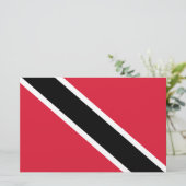 Papeterie Drapeau de Trinité-et-Tobago (Debout devant)