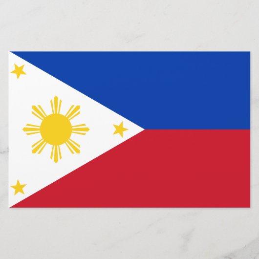 Papeterie Drapeau des Philippines (Devant)
