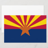 Papeterie Drapeau d'État de l'Arizona (Devant / Derrière)