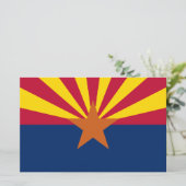Papeterie Drapeau d'État de l'Arizona (Debout devant)