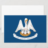 Papeterie Drapeau d'État de Louisiane (Devant / Derrière)