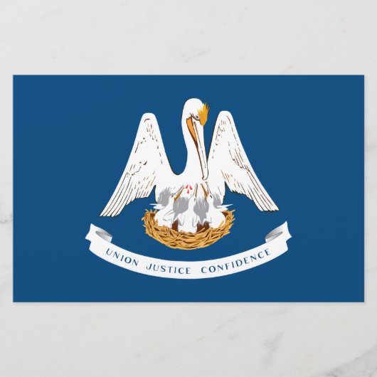Papeterie Drapeau d'État de Louisiane (Devant)