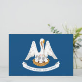 Papeterie Drapeau d'État de Louisiane (Debout devant)