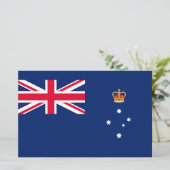 Papeterie Drapeau d'État de Victoria (Australie) (Debout devant)