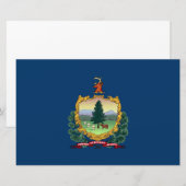 Papeterie Drapeau d'État du Vermont (Devant / Derrière)