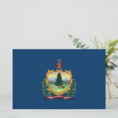 Papeterie Drapeau d'État du Vermont (Debout devant)