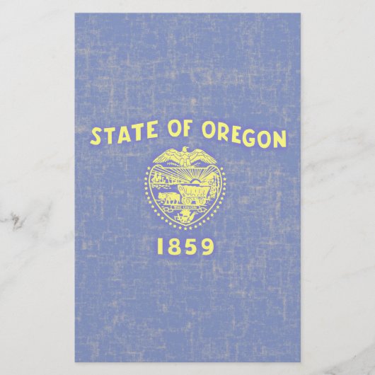 PAPETERIE DRAPEAU D'OREGON (Devant)