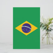 Papeterie Drapeau du Brésil Bandeira do Brasil (Debout devant)