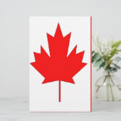 Papeterie Drapeau du Canada (Debout devant)