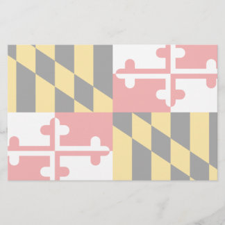 Papeterie Drapeau du Maryland