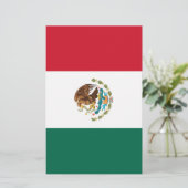 Papeterie Drapeau du Mexique (Debout devant)
