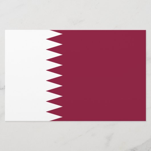 Papeterie Drapeau du Qatar (Devant)