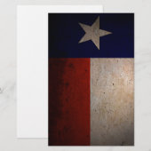 Papeterie Drapeau du Texas (Devant / Derrière)