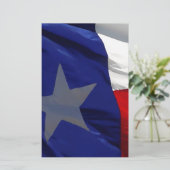 Papeterie Drapeau du Texas Pop Art (Debout devant)