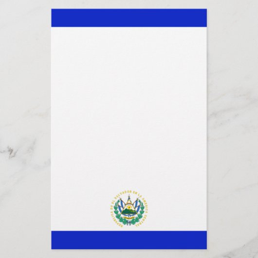 Papeterie Drapeau El Salvador (Devant)